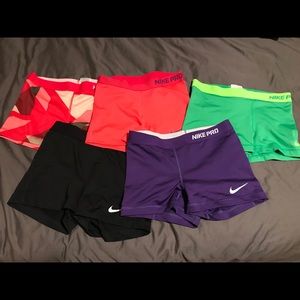 Nike fitted shorts